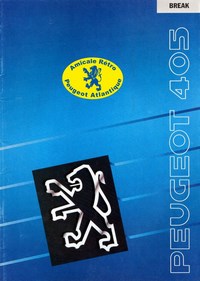 Catalogue 405 Break 1990